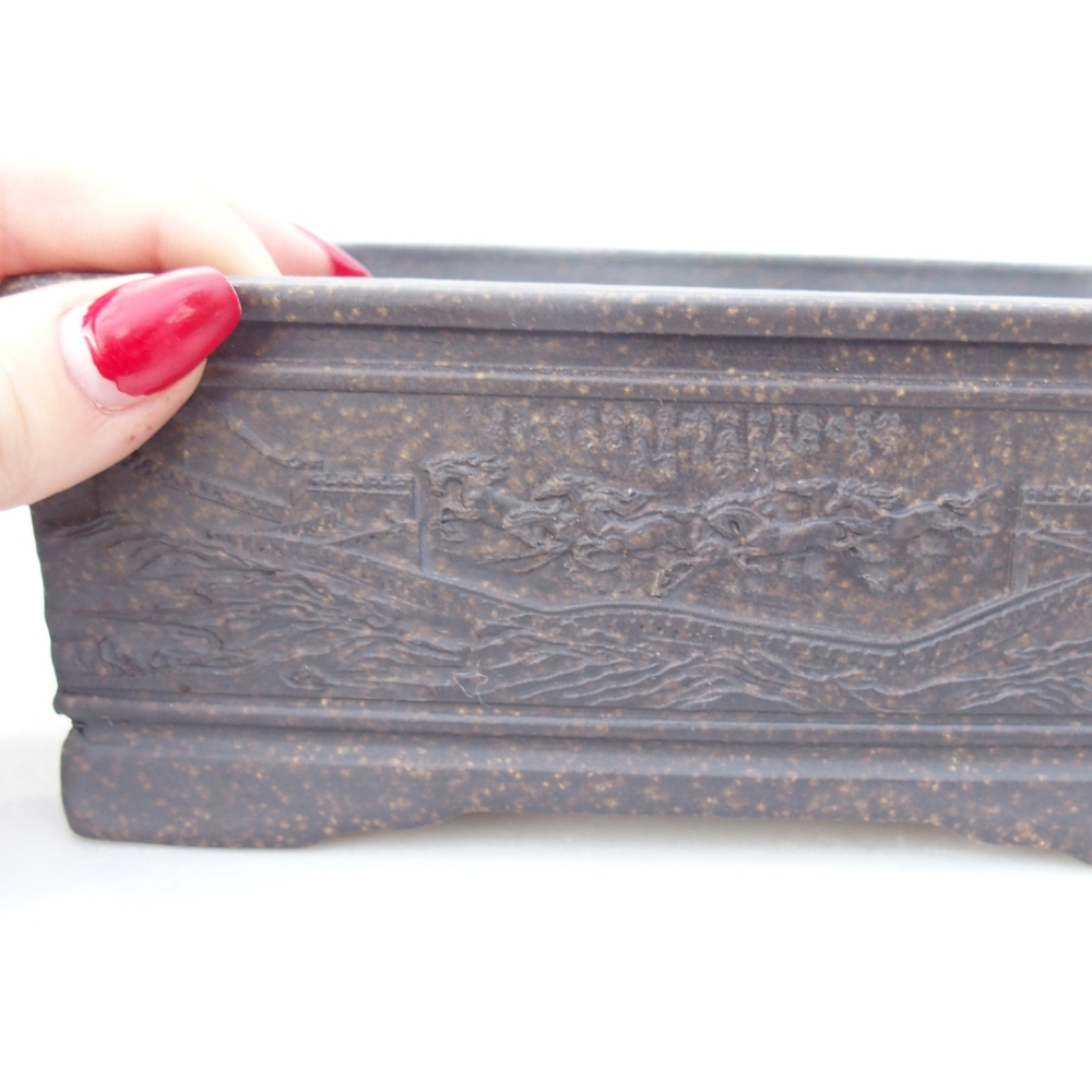 Ciotola 16 x 11,5 x 6,5 cm marrone