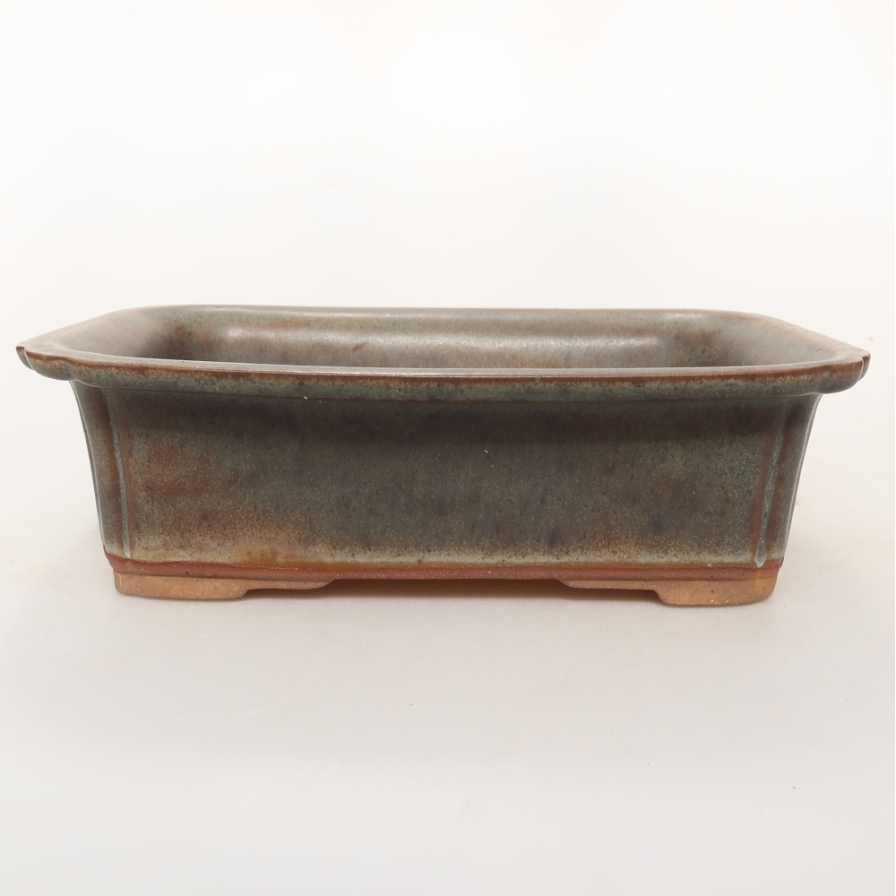 Ciotola in ceramica  20 x 15,5 x 6 cm, colore marrone