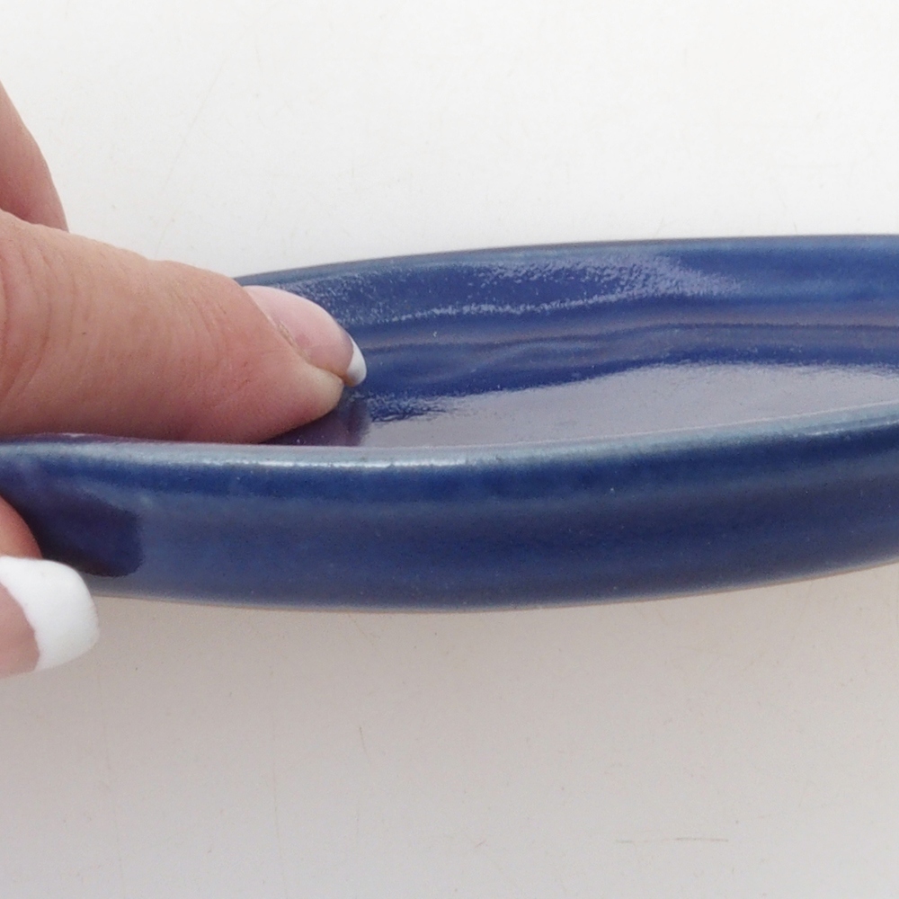 Ciotola in ceramica H05 -11 x 8,5 x 1 cm - blu