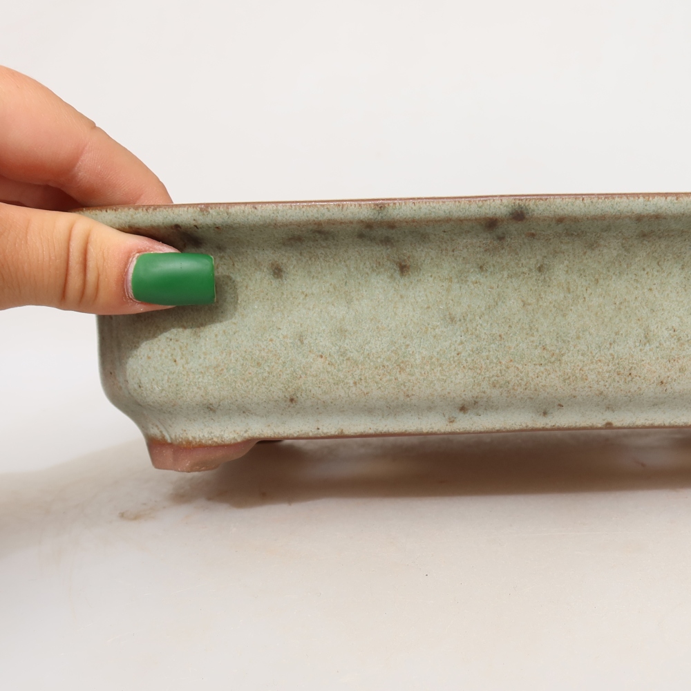 Ciotola in ceramica  24 x 17 x 6 cm, colore beige