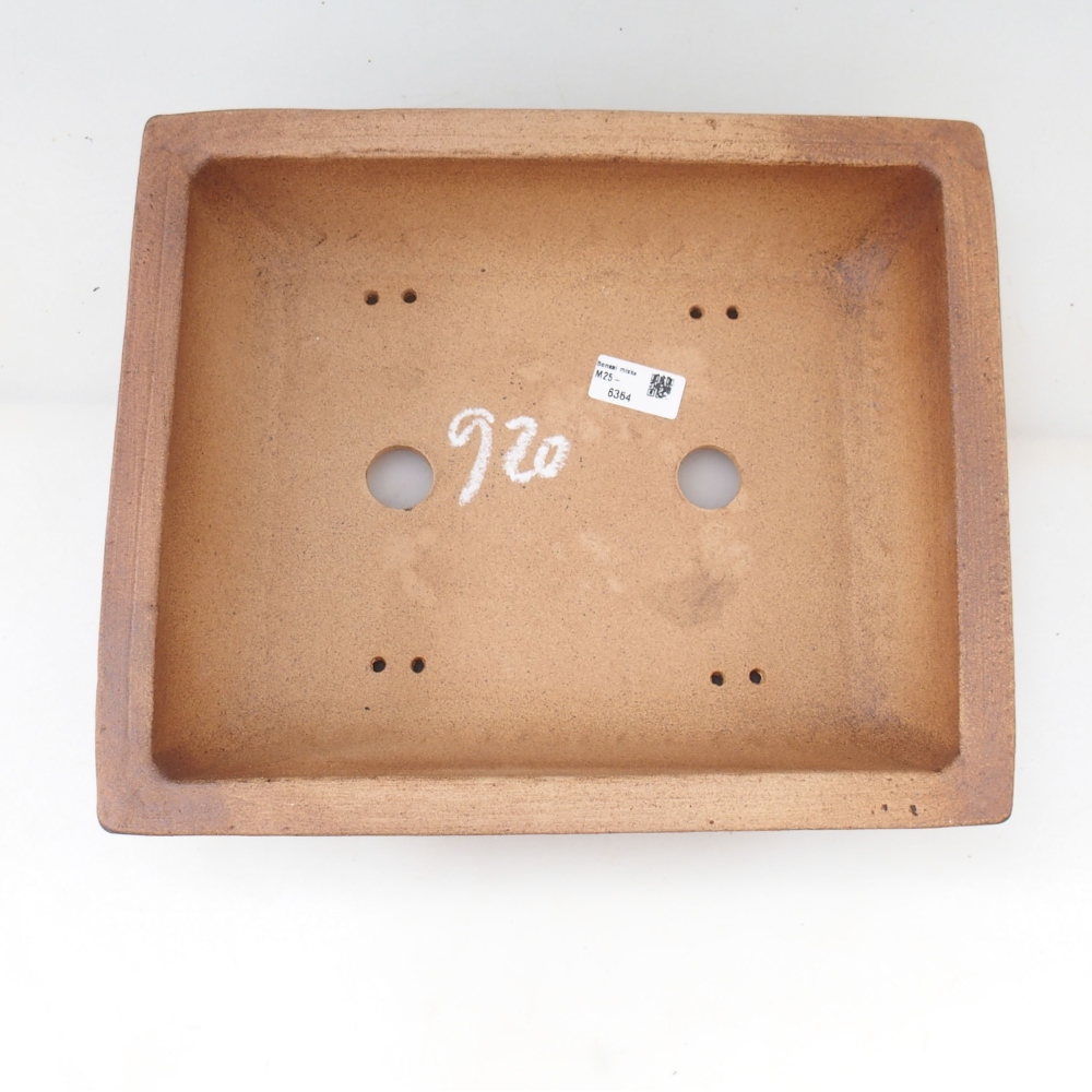 Ciotola per bonsai 35 x 29 x 9 cm , colore marrone