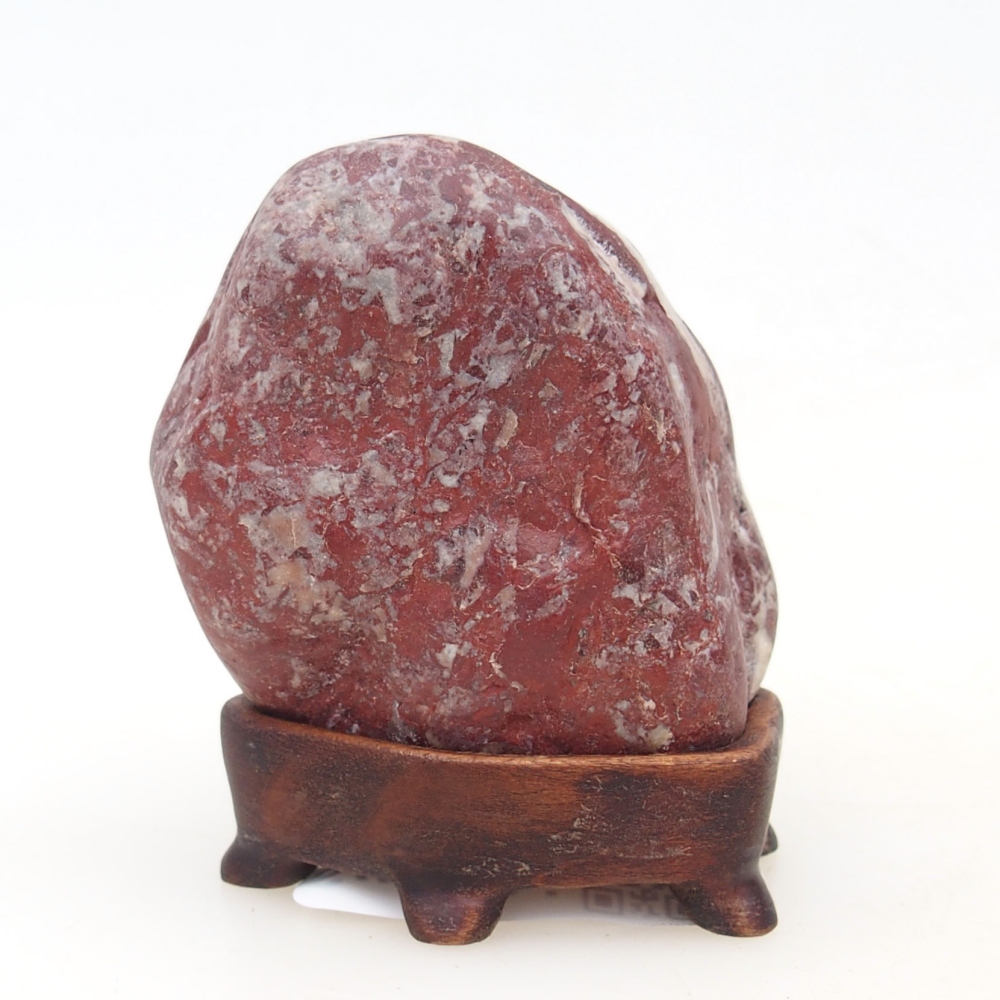 Suiseki - Pietra con DAI (base in legno)