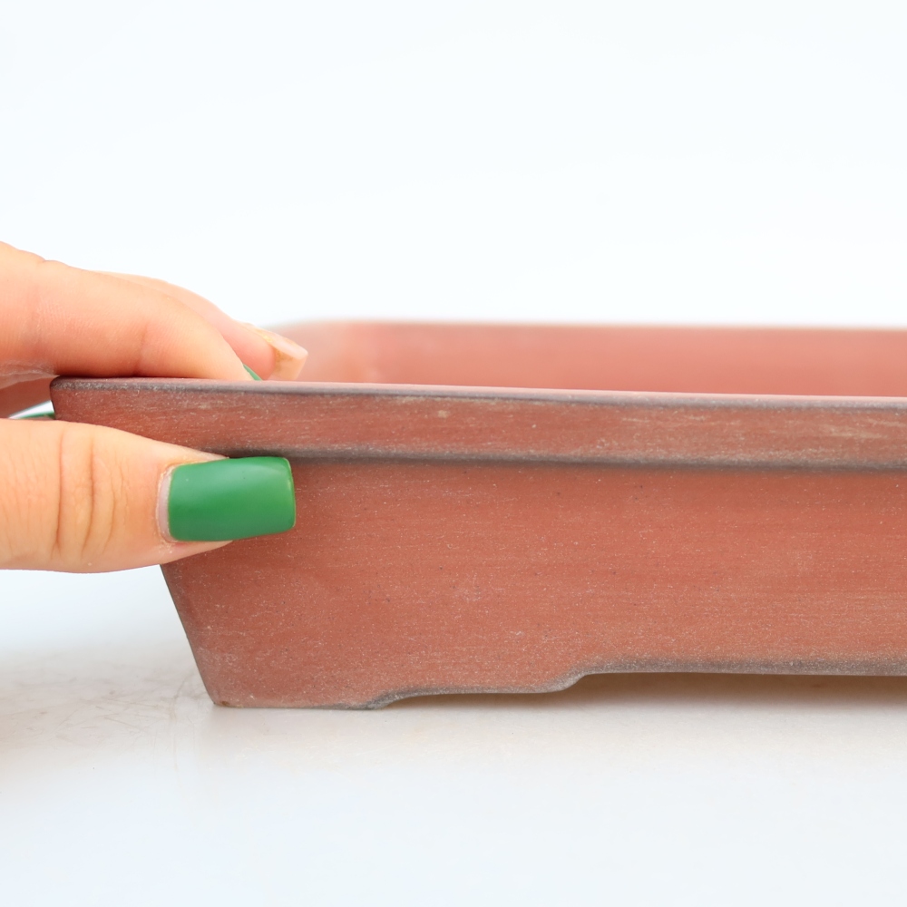 Ciotola in ceramica  26 x 20 x 5 cm, colore mattone