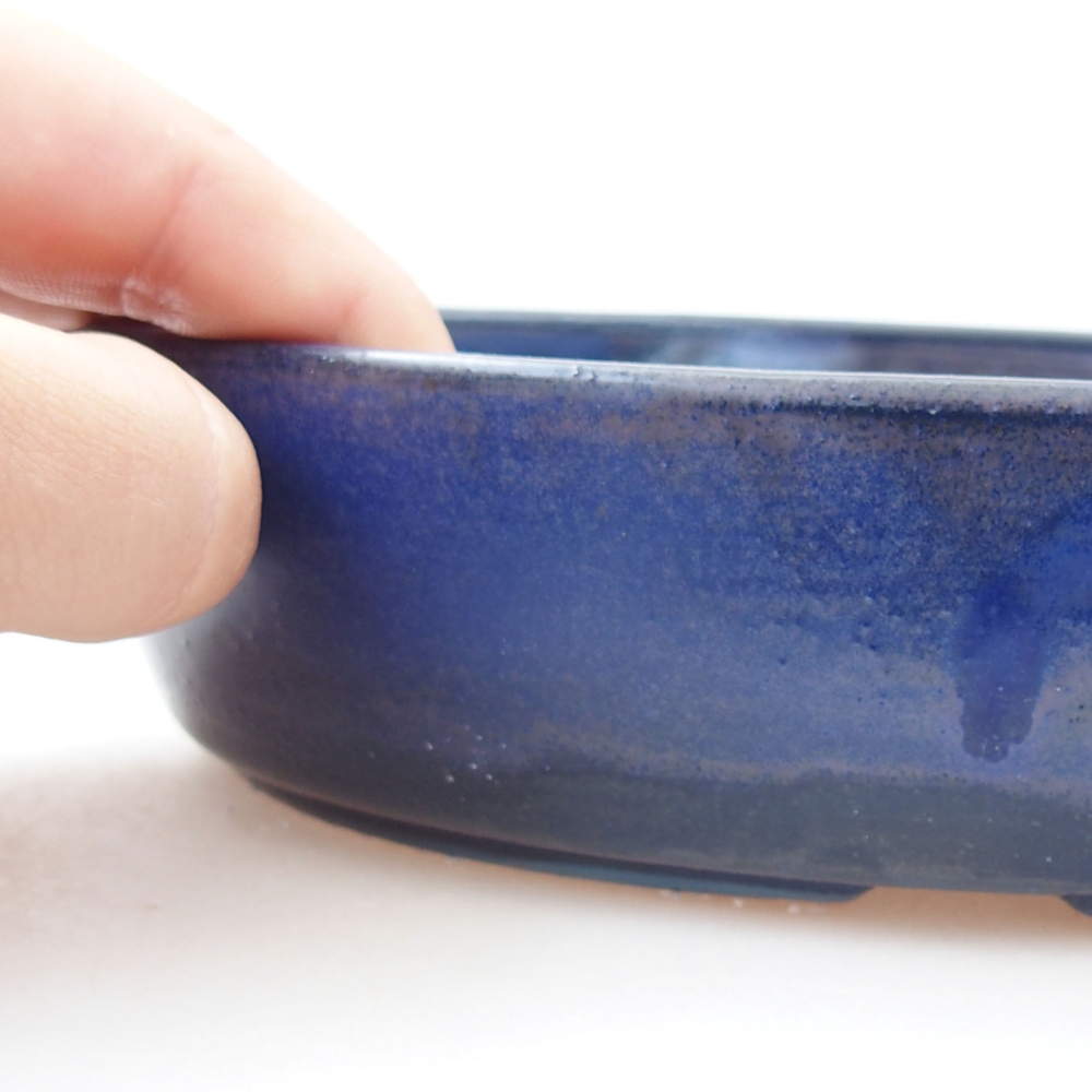 Ciotola bonsai in ceramica 22 x 17 x 5 cm, verde