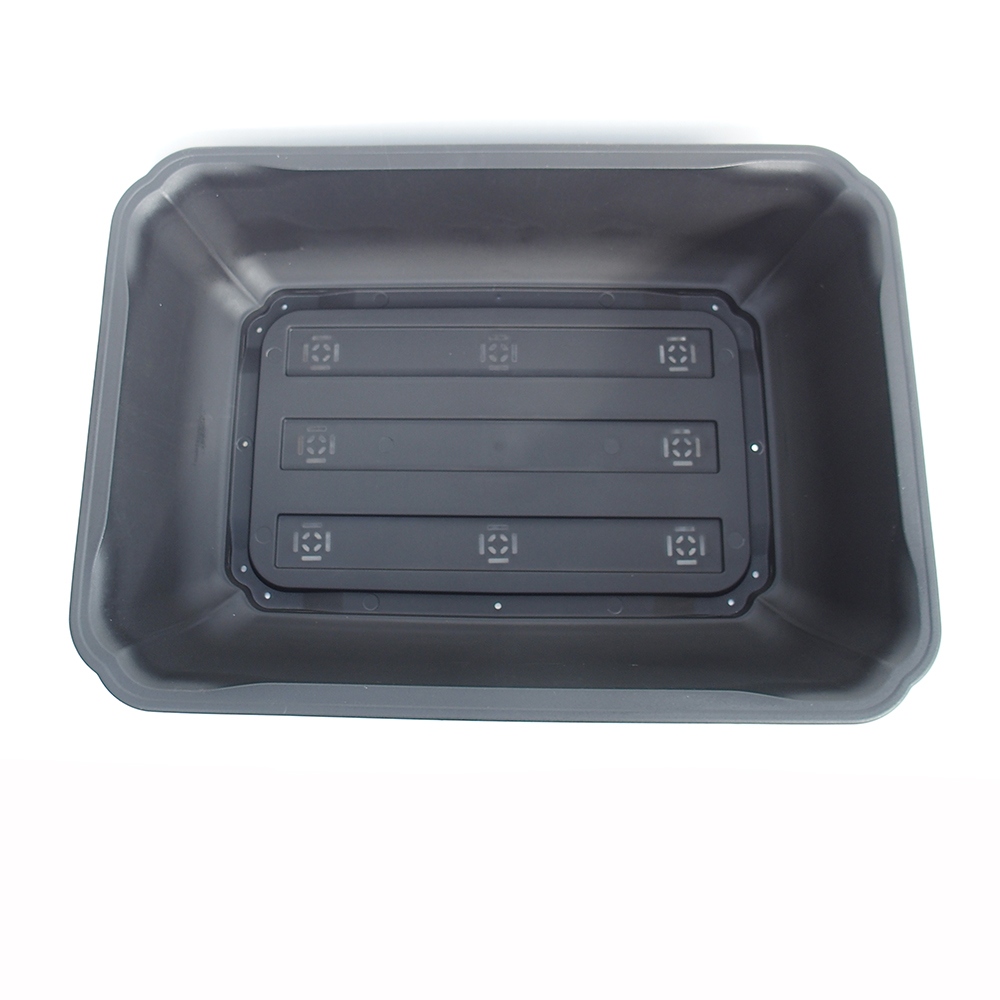 Ciotola in plastica MP-15 - 70 x 49 x 19 cm nero