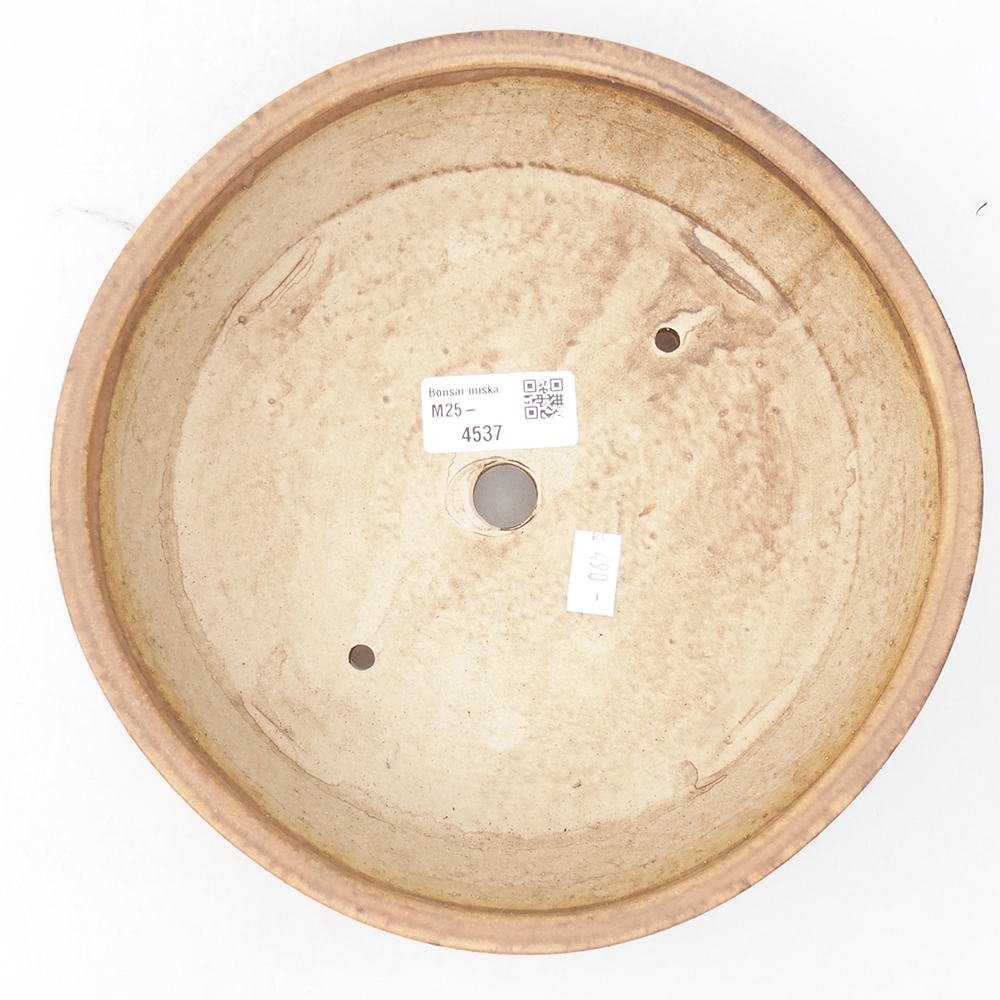 Ciotola bonsai in ceramica 21,5 x 21,5 x 6 cm, rosa