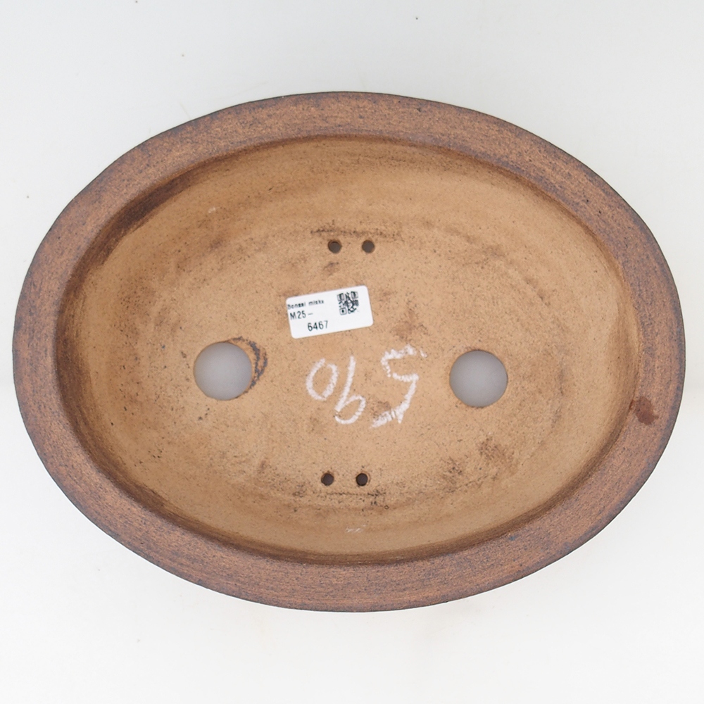 Ciotola per bonsai 28,5 x 22 x 8,5 cm , colore marrone