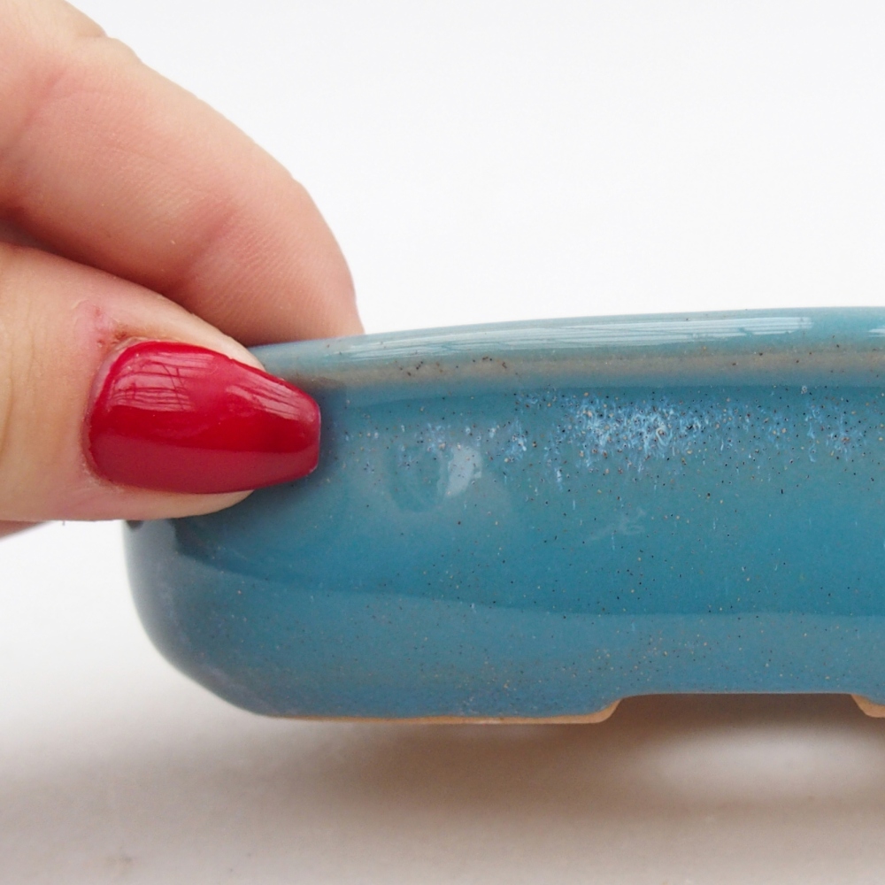 Ciotola bonsai in ceramica 26 x 26 x 8 cm, colore rosso