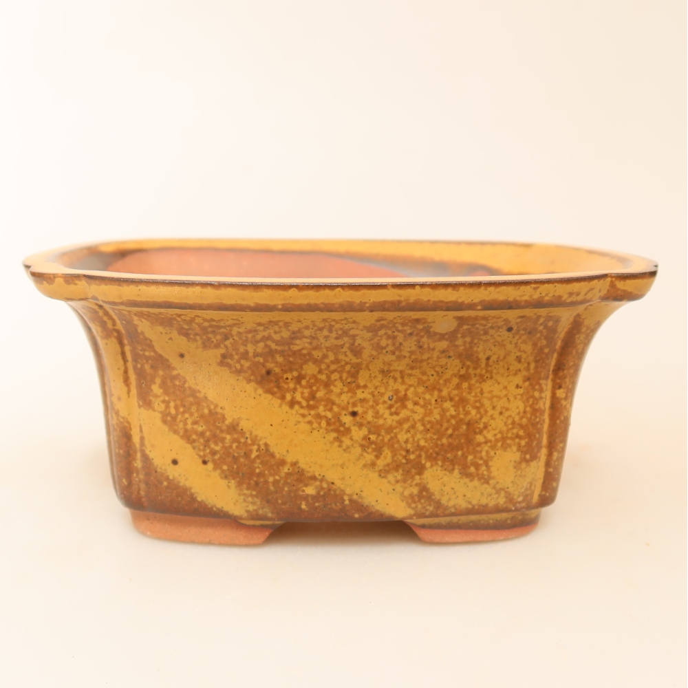 Ciotola in ceramica  13 x 10,5 x 5,5 cm, colore giallo