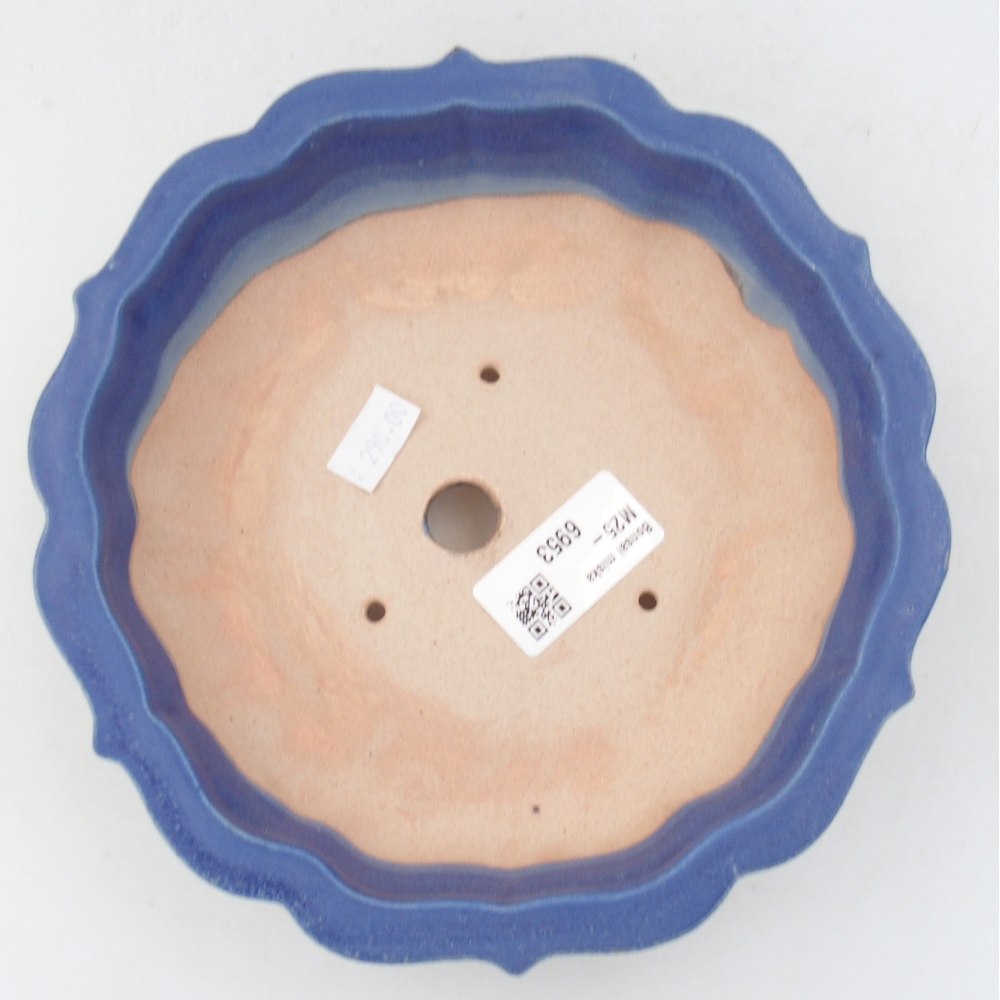 Ciotola bonsai in ceramica 26 x 26 x 8 cm, colore rosso