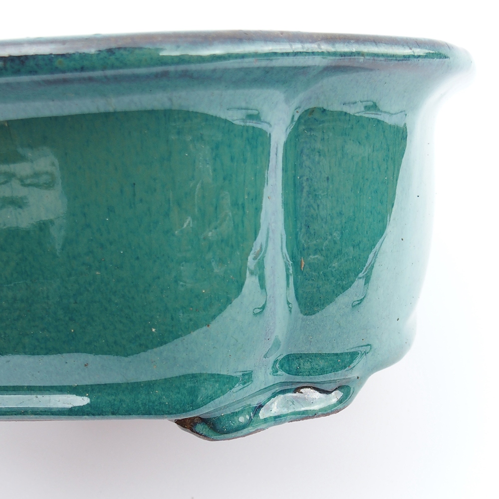 Ciotola 32 x 26 x 10,5 cm verde-blu