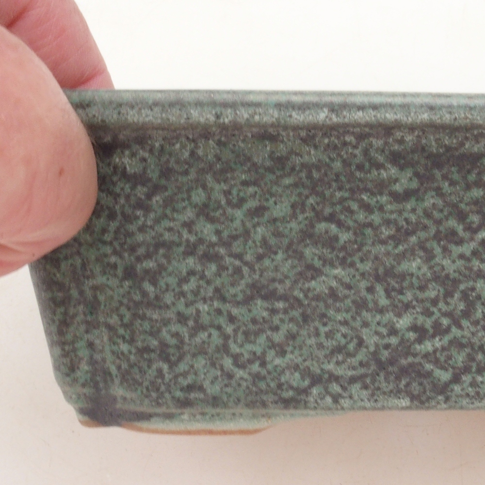 Ciotola per bonsai H50 - 17 x 12,5 x 5,5 cm. - verde