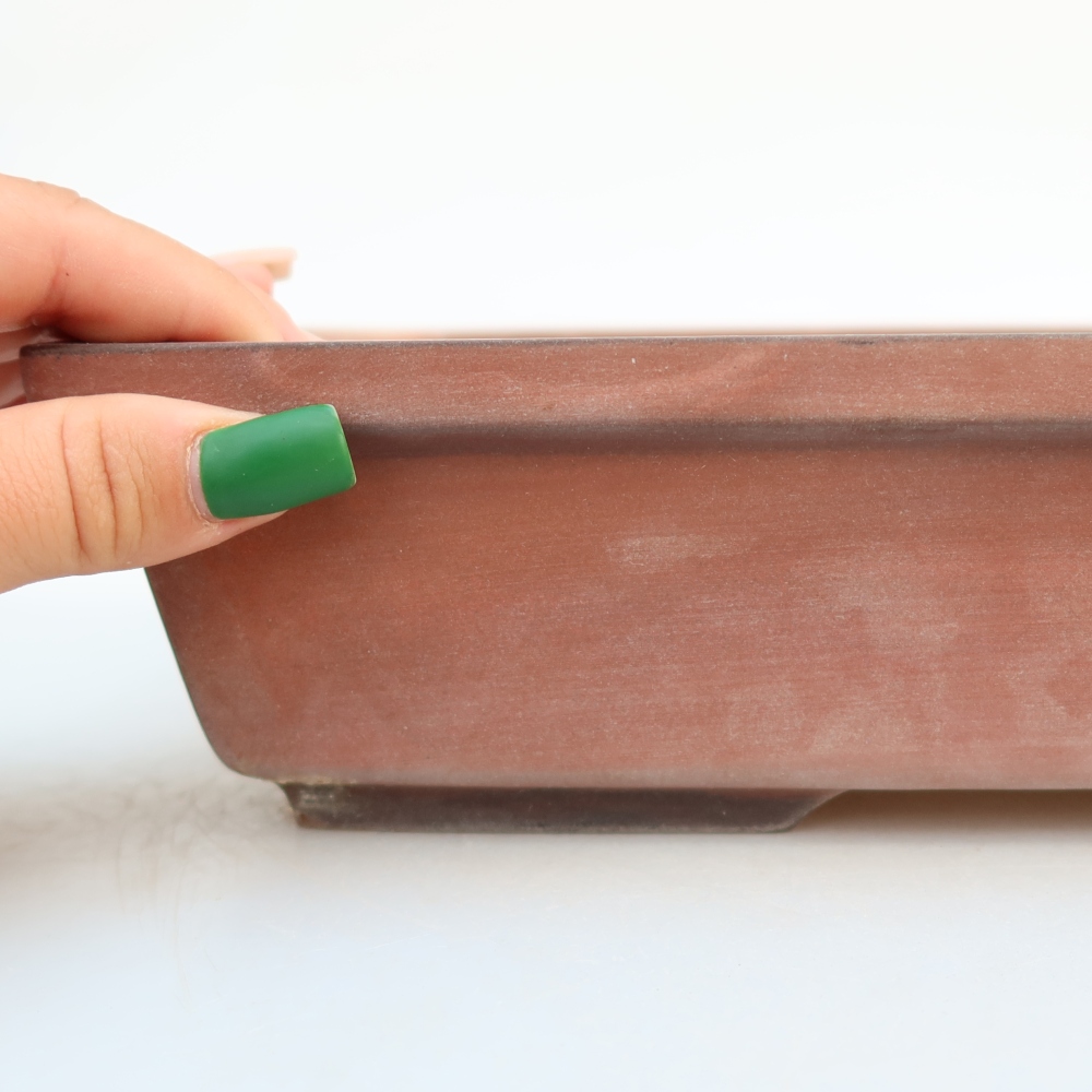 Ciotola in ceramica  25,5 x 19 x 7 cm, colore mattone