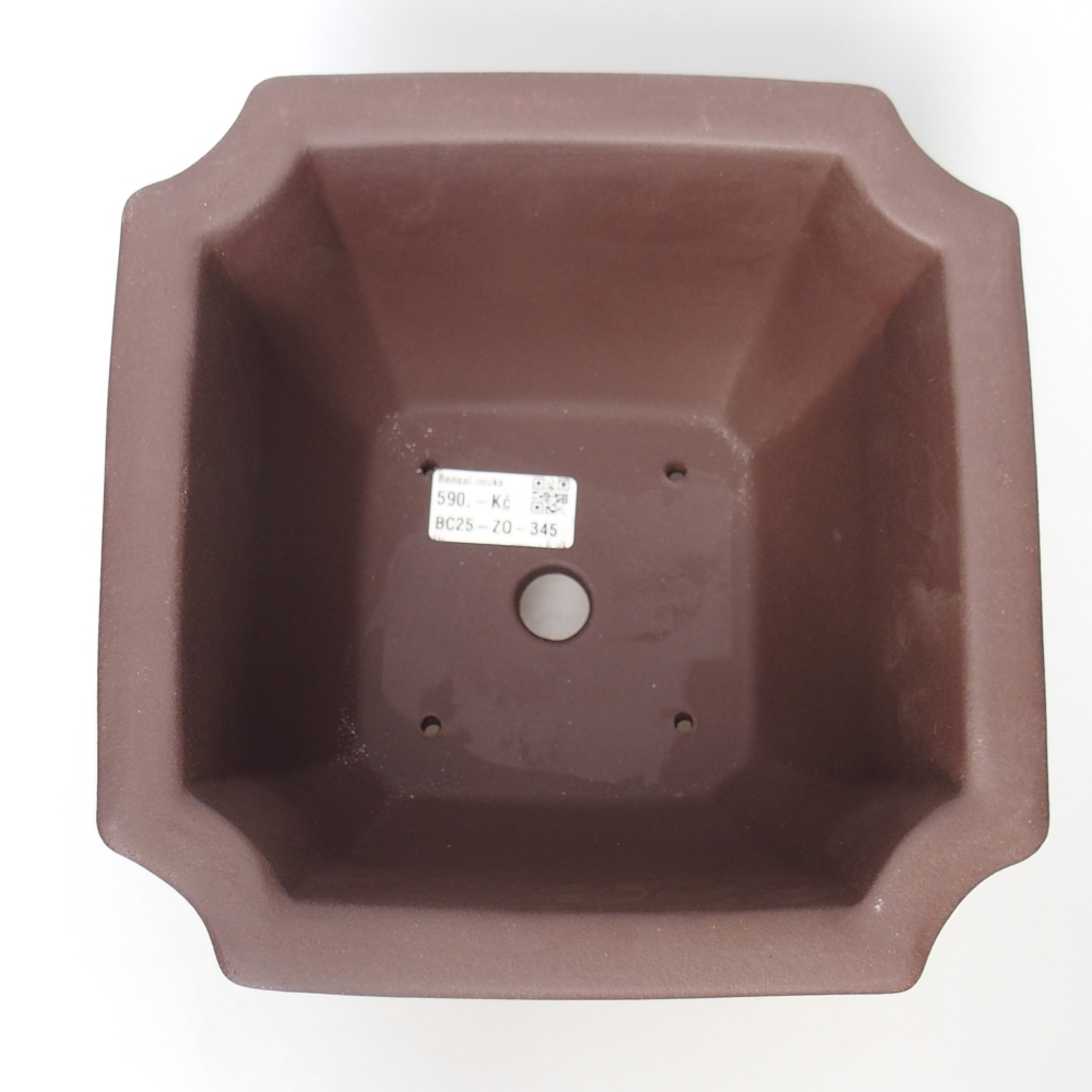 Ciotola 20,5 x 20,5 x 14 cm marrone