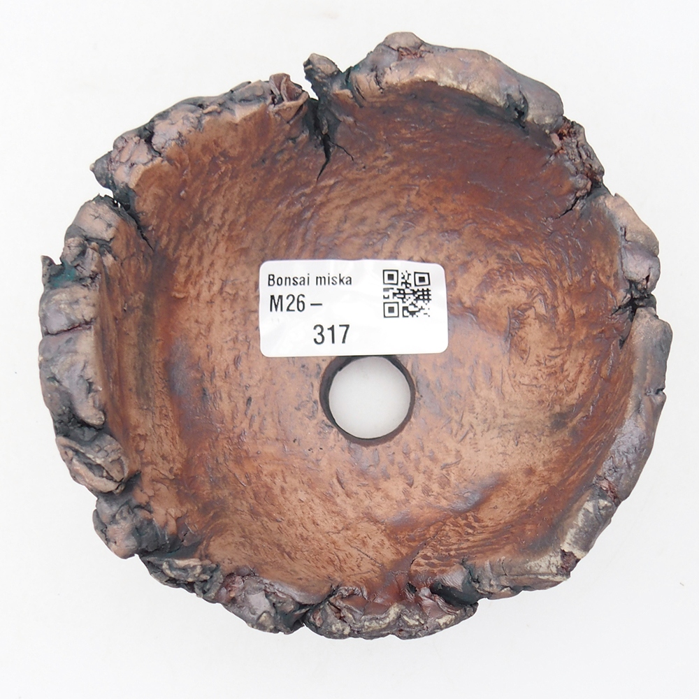 Conchiglia in ceramica 11 x 10,5 x 7 cm , colore verde