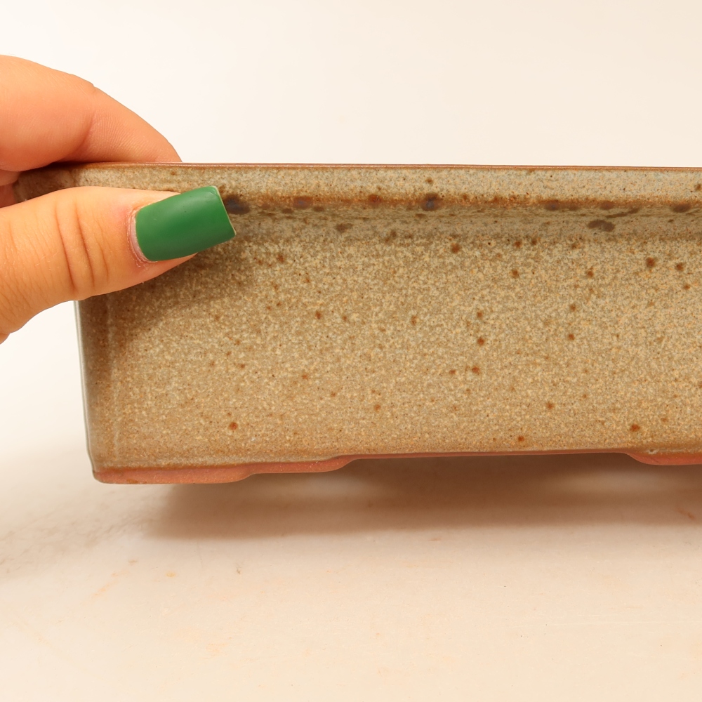 Ciotola in ceramica  20 x 15,5 x 5,5 cm, colore beige
