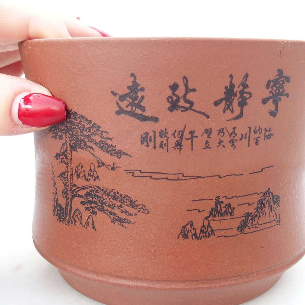 Ciotola 26 x 21 x 6,5 cm blu-verde