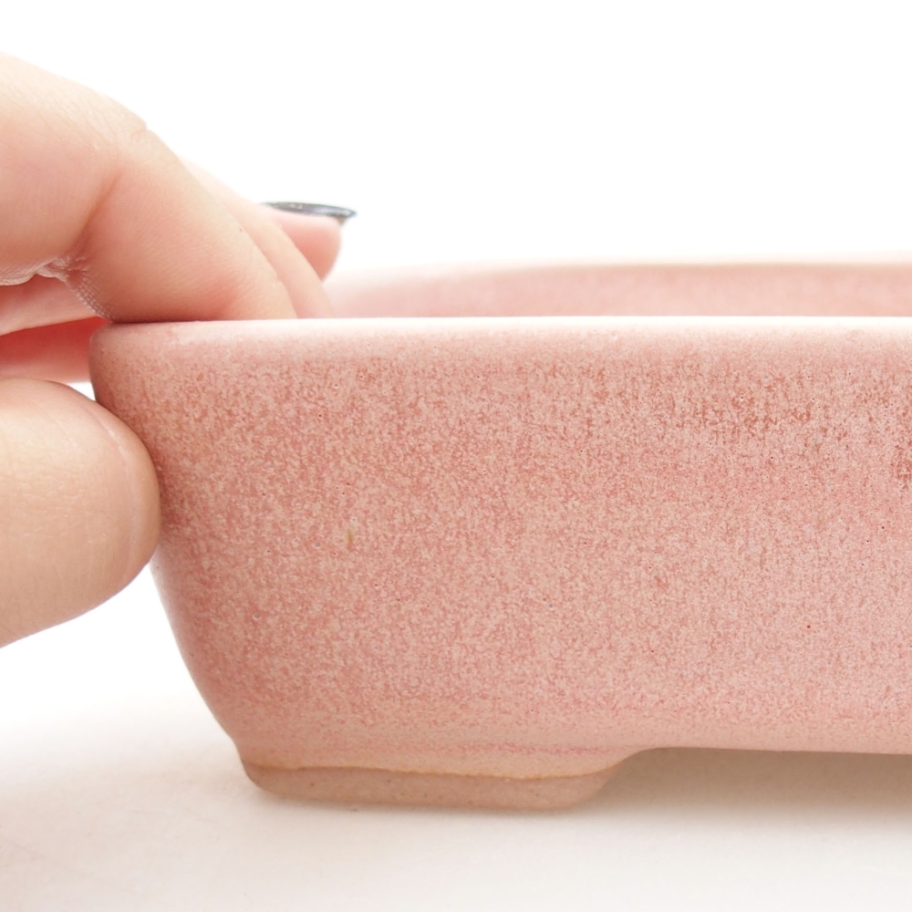 Ciotola bonsai in ceramica 22 x 17 x 5 cm, verde