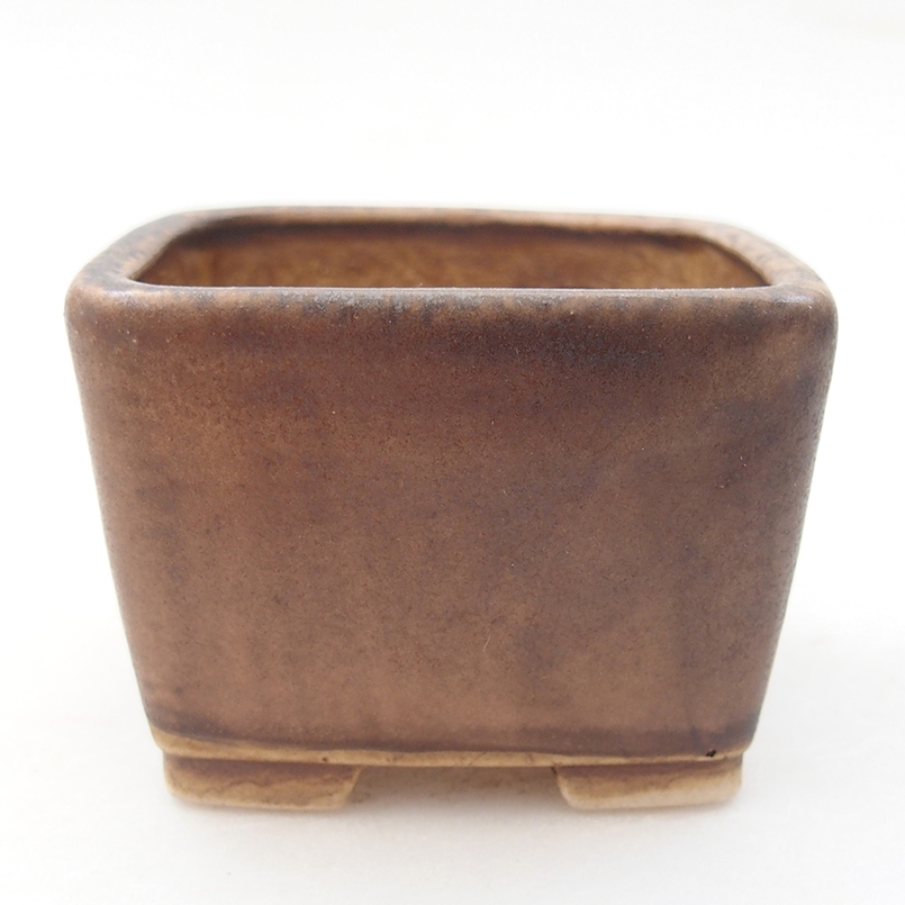 Ciotola bonsai in ceramica 6 x 6 x 4,5 cm, rosa