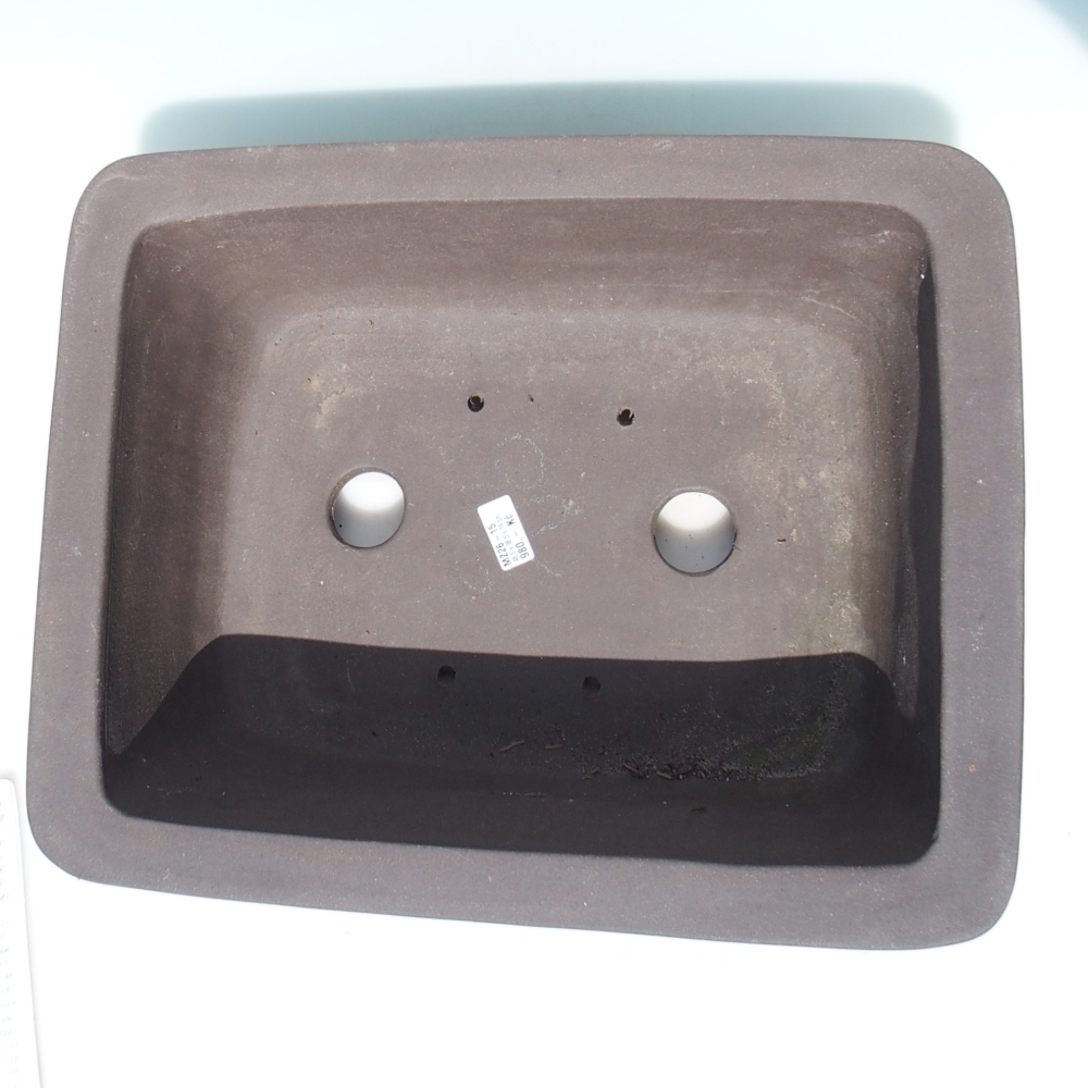 Ciotola per bonsai 48,5 x 38,5 x 19 cm - marrone