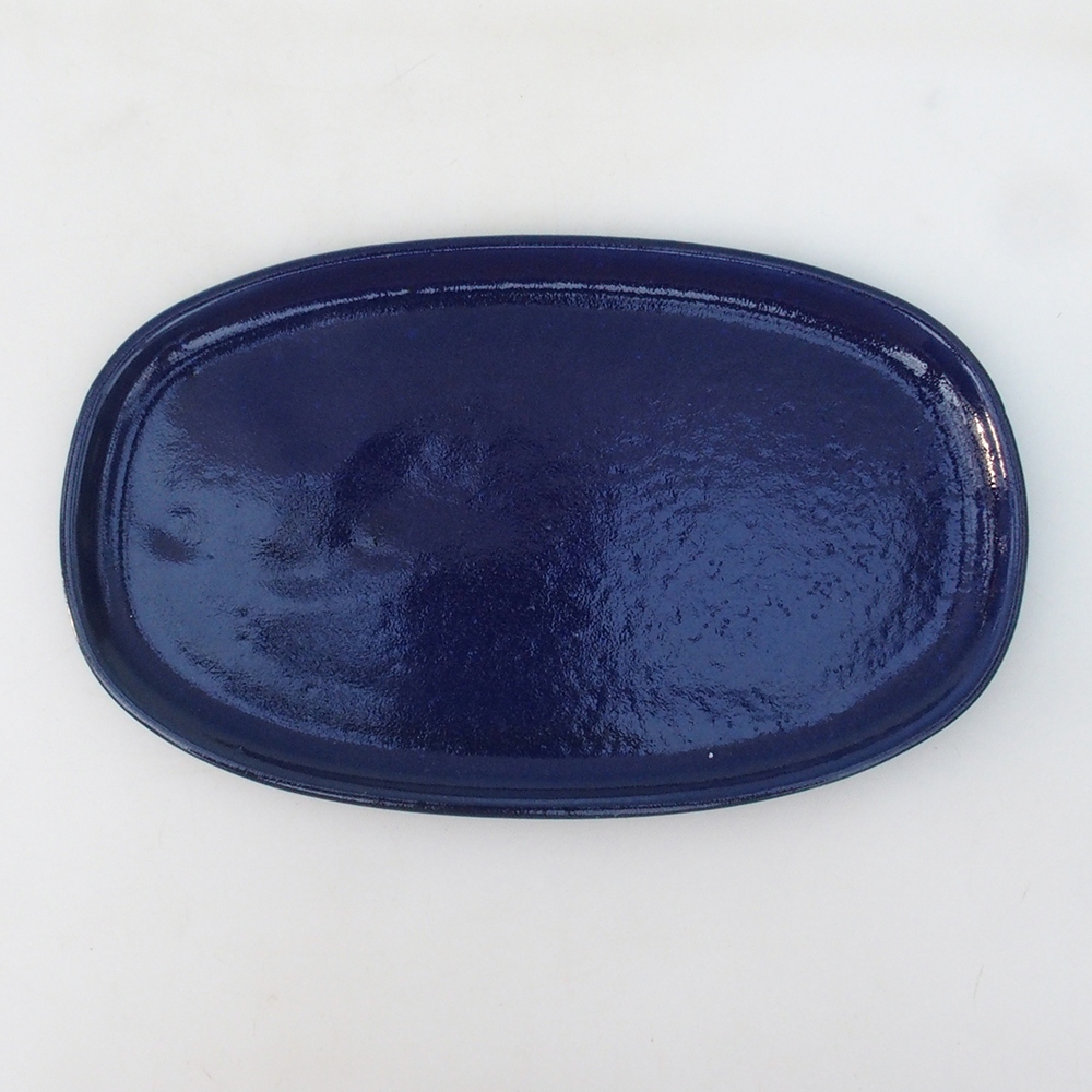 Ciotola in ceramica H15 -25 x 15 x 1 cm - blu