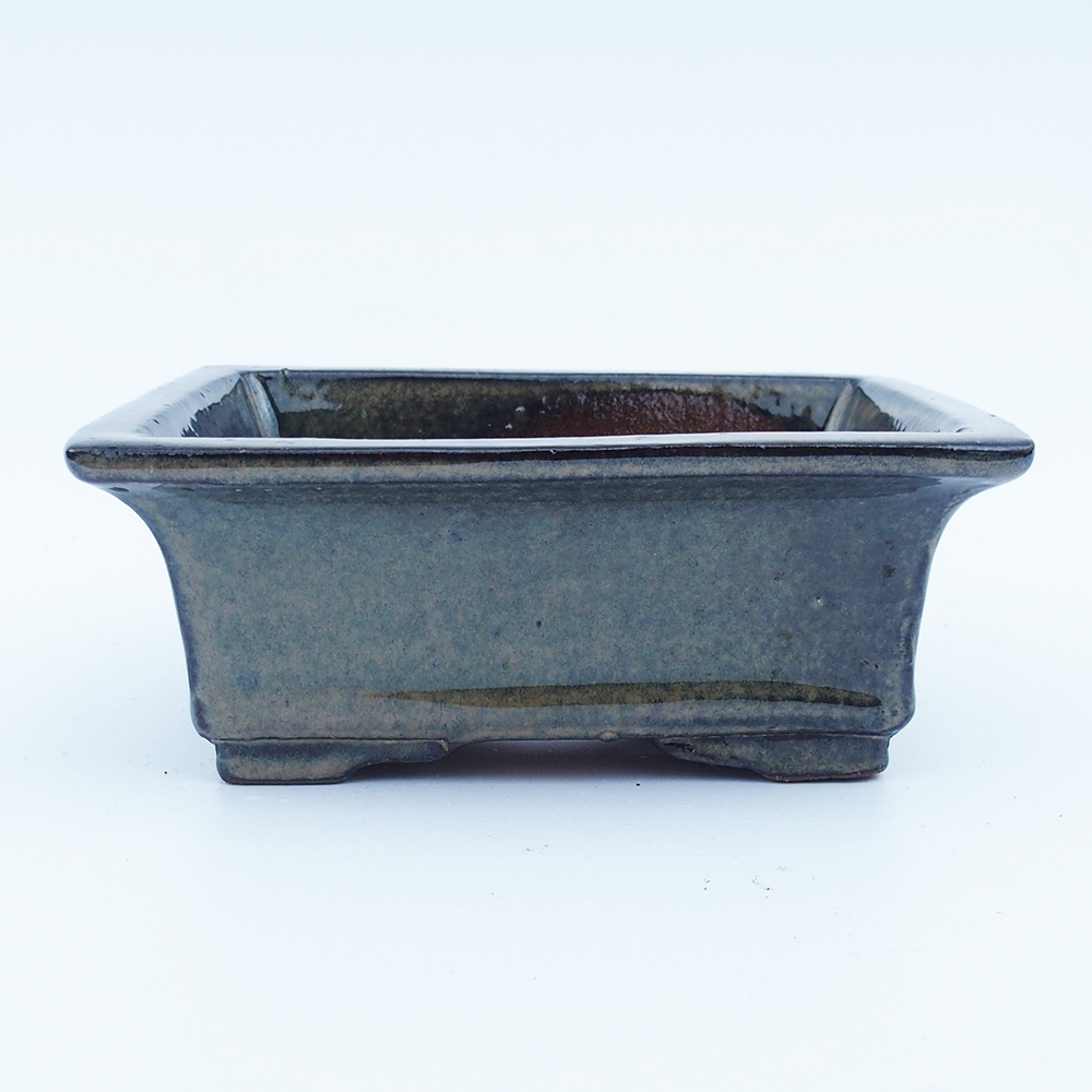 Ciotola 16 x 12,5 x 6,5 cm grigio-beige