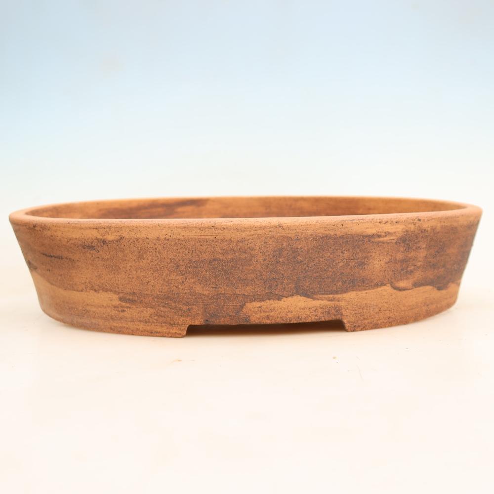 Vaso da bonsai in ceramica 38 x 30,5 x 7,5 cm, colore marrone