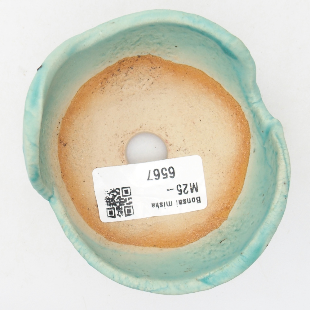 Conchiglia in ceramica 8,5 x 8 x 4,5 cm , colore blu