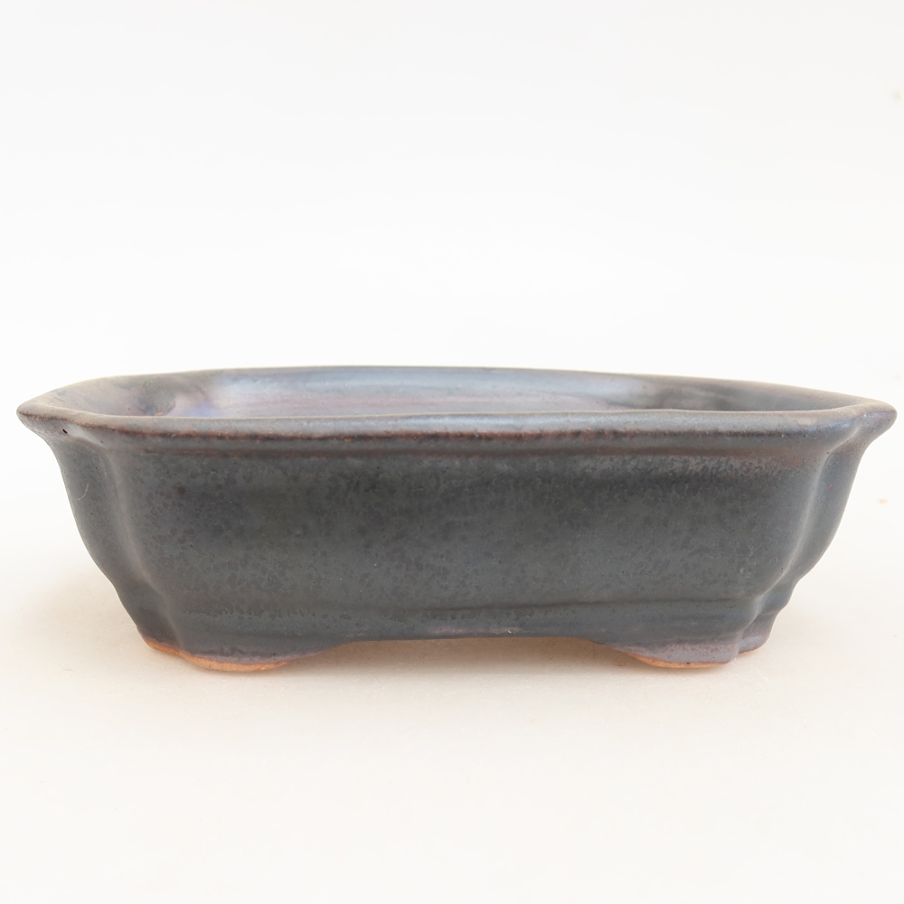 Ciotola per bonsai in ceramica 15,5 x 12 x 4,5 cm, marrone