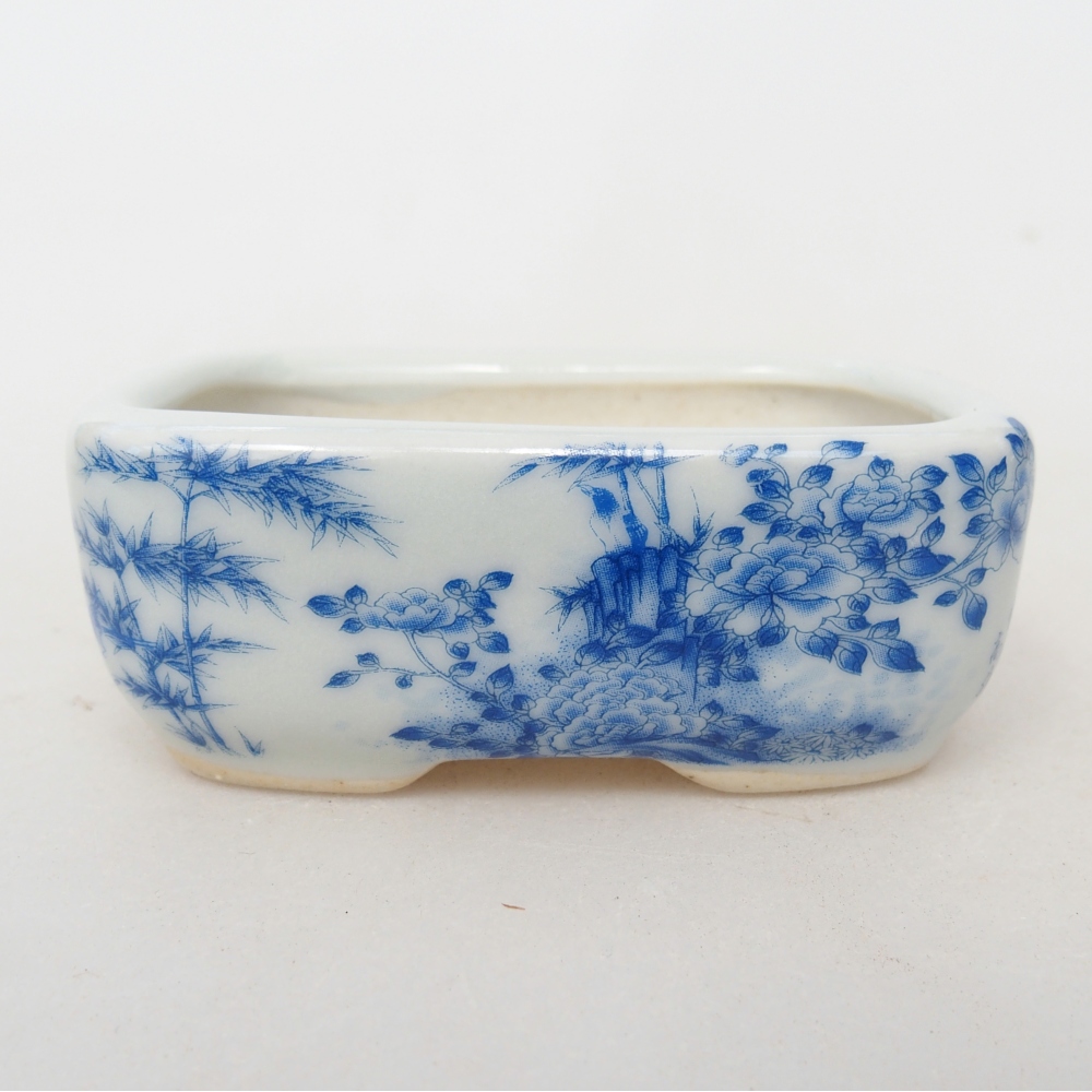 Mini bonsai 8 x 6 x 3 cm, bianco