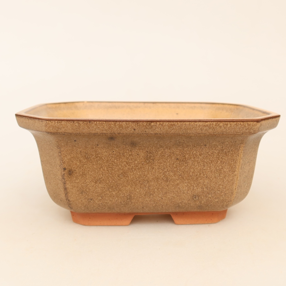 Ciotola in ceramica  15 x 12 x 7 cm, colore marrone