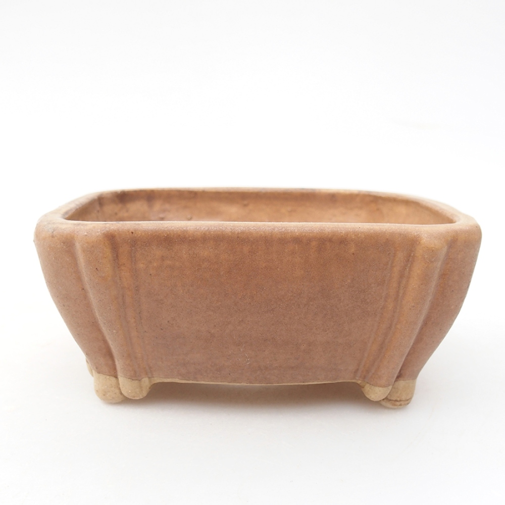 Ciotola bonsai in ceramica 10,5 x 8,5 x 4 cm, rosa