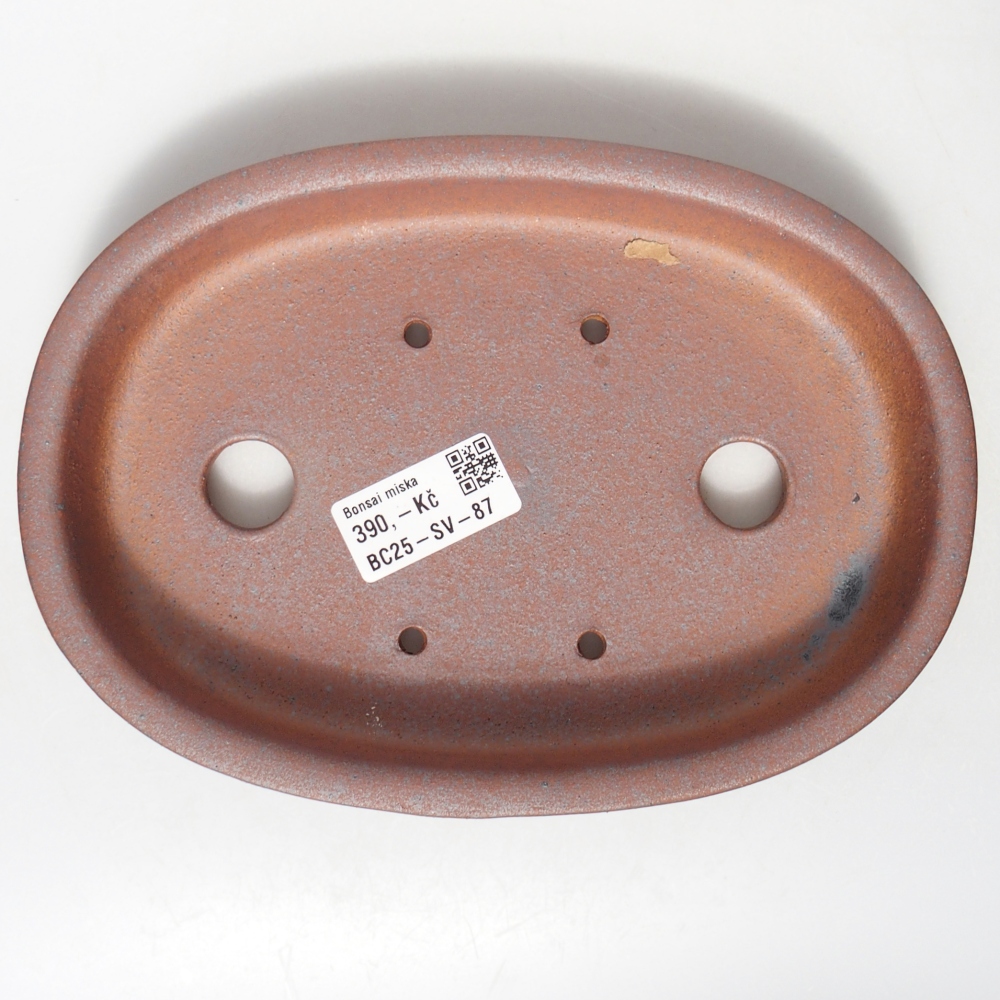 Ciotola 21 x 15 x 3 cm marrone