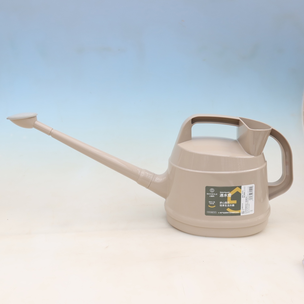 Annaffiatoio in plastica da 4,5 litri, grigio