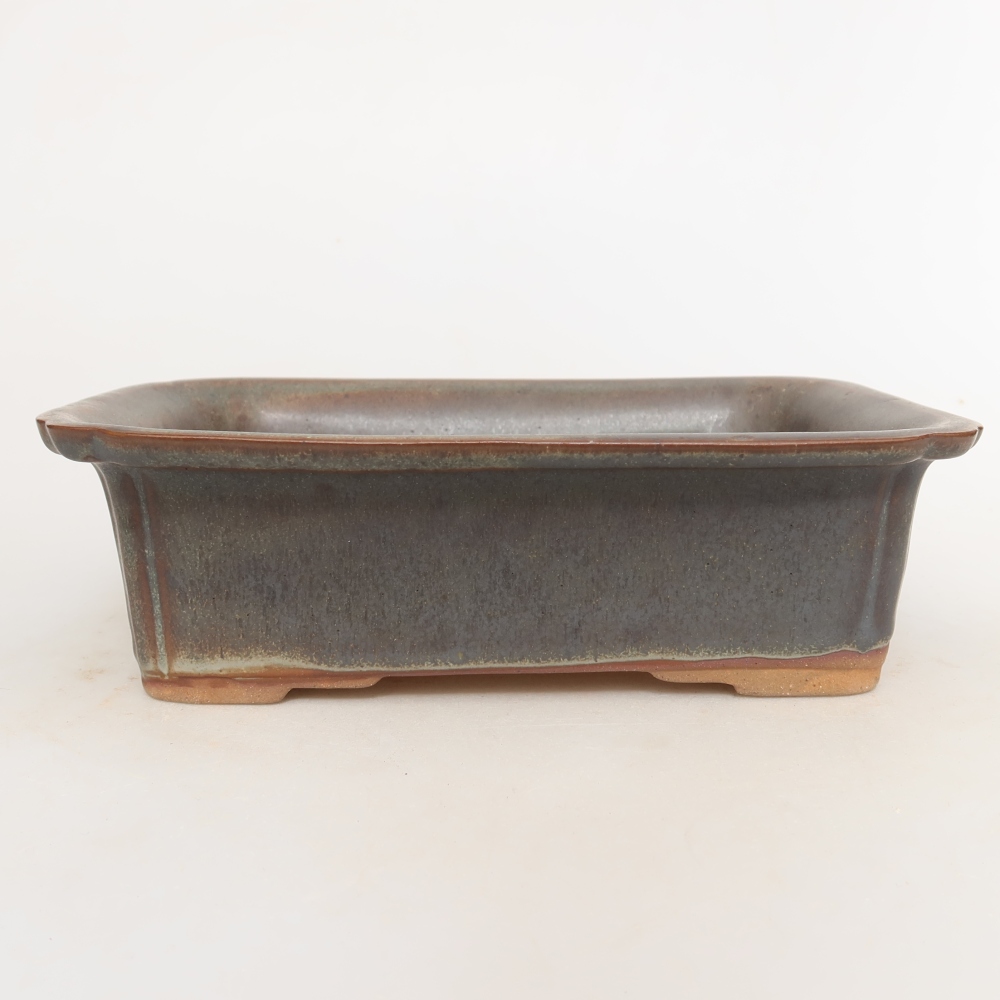 Ciotola in ceramica  20 x 15,5 x 5,5 cm, colore marrone