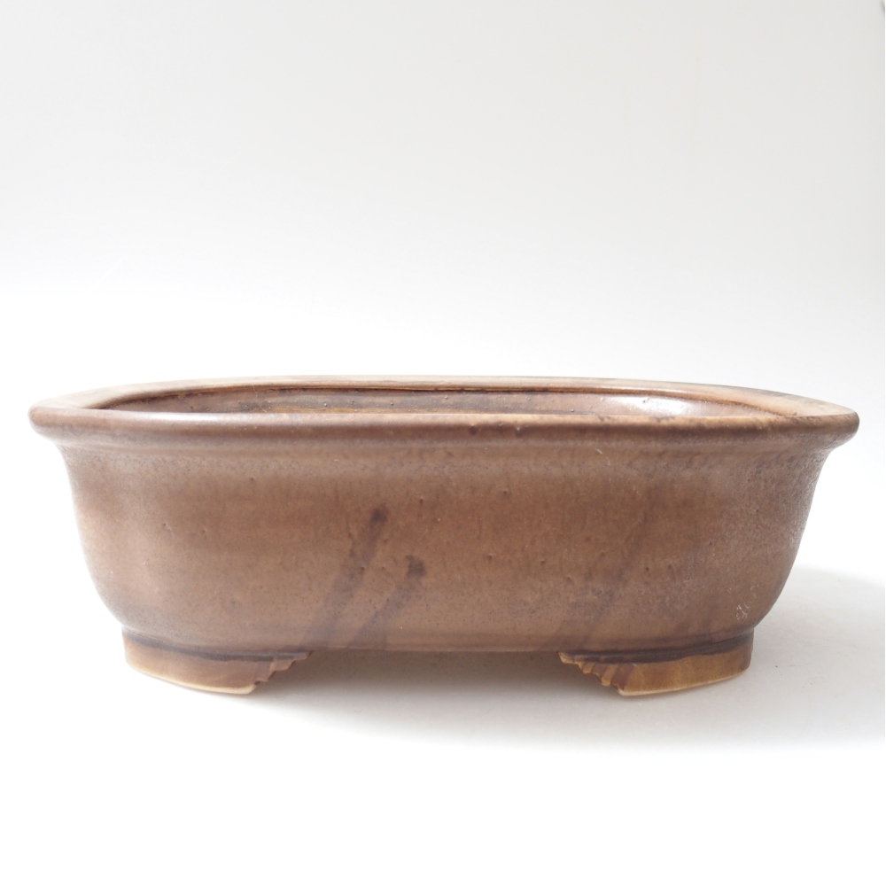 Ciotola bonsai in ceramica 25 x 21 x 8 cm, rosa