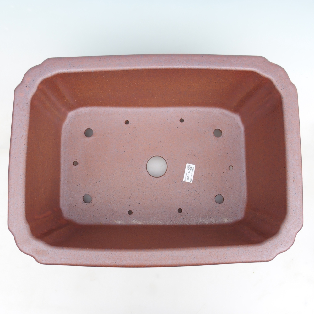 Ciotola bonsai in ceramica 51,5 x 37,5 x 20 cm , colore metallo - SOLO RITIRO PERSONALE o trasporto su pallet