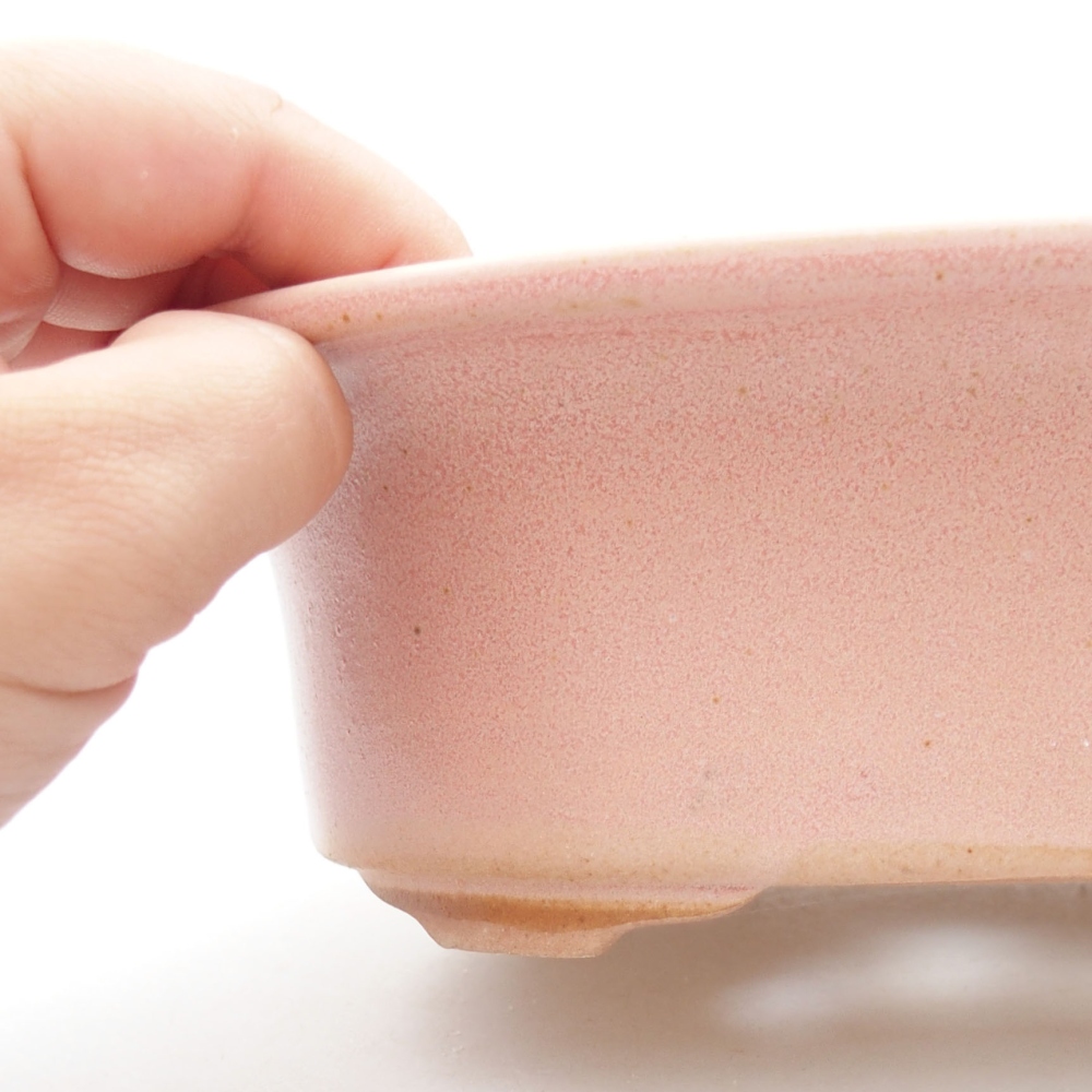 Ciotola bonsai in ceramica 22 x 17 x 5 cm, verde