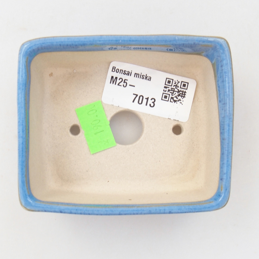 Ciotola bonsai in ceramica 26 x 26 x 8 cm, colore rosso
