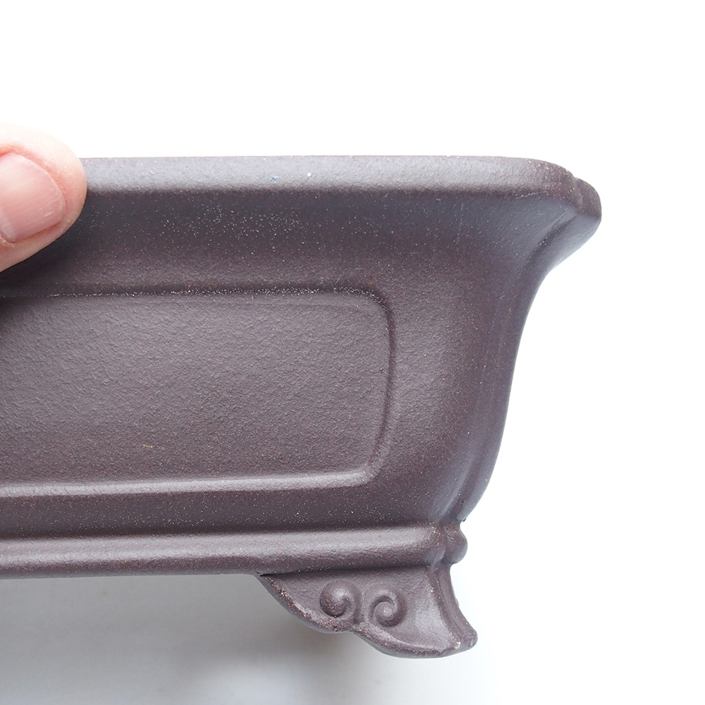 Ciotola 26 x 19 x 9 cm marrone