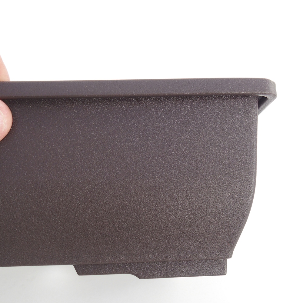 Ciotola in plastica MP-14 23,5 x 18,5 x 8 cm colore Marrone