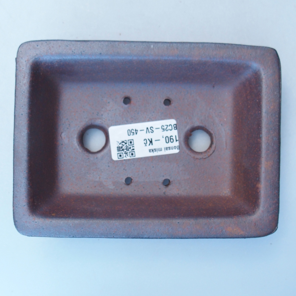 Ciotola 14 x 10,5 x 4 cm marrone