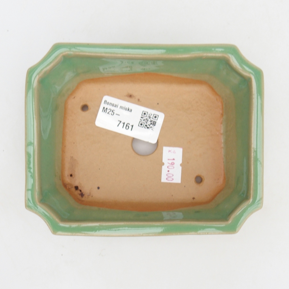 Ciotola bonsai in ceramica 26 x 26 x 8 cm, colore rosso