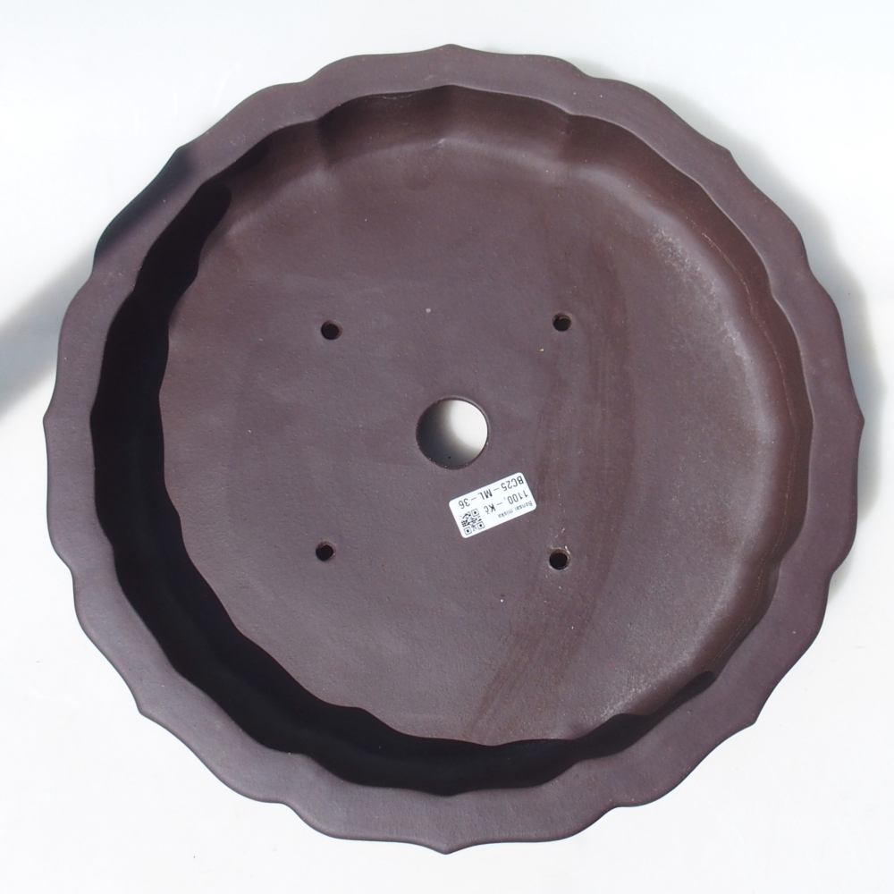 Ciotola 39 x 39 x 7,5 cm marrone