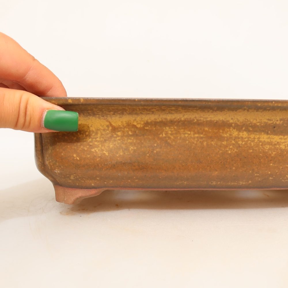 Ciotola in ceramica  24 x 17 x 6 cm, colore giallo
