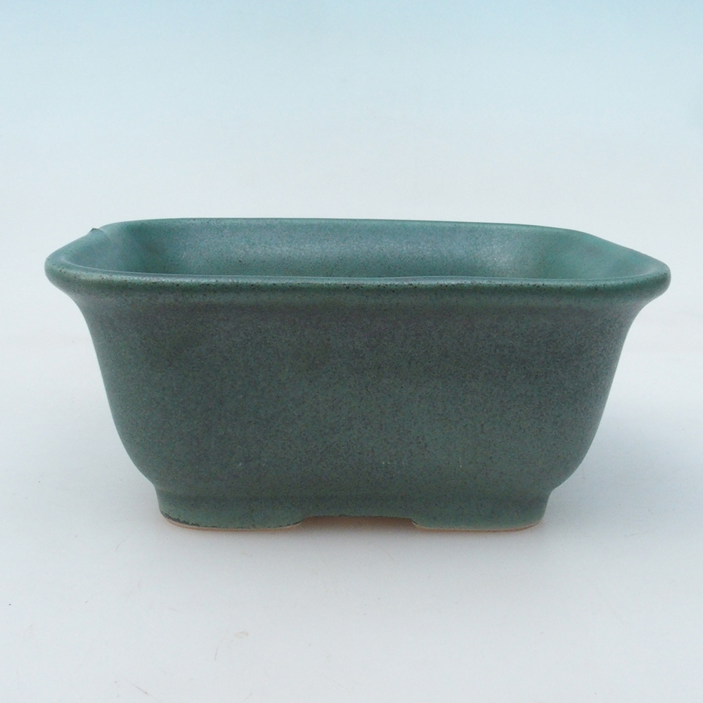 Ciotola per bonsai H37 - 14,5 x 13 x 6,5 cm. - verde