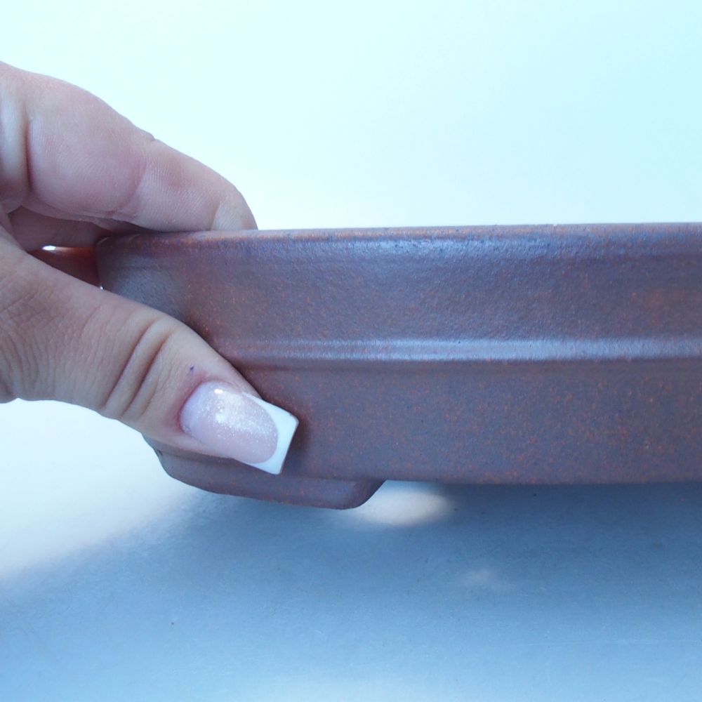 Ciotola 20,5 x 17 x 5 cm marrone