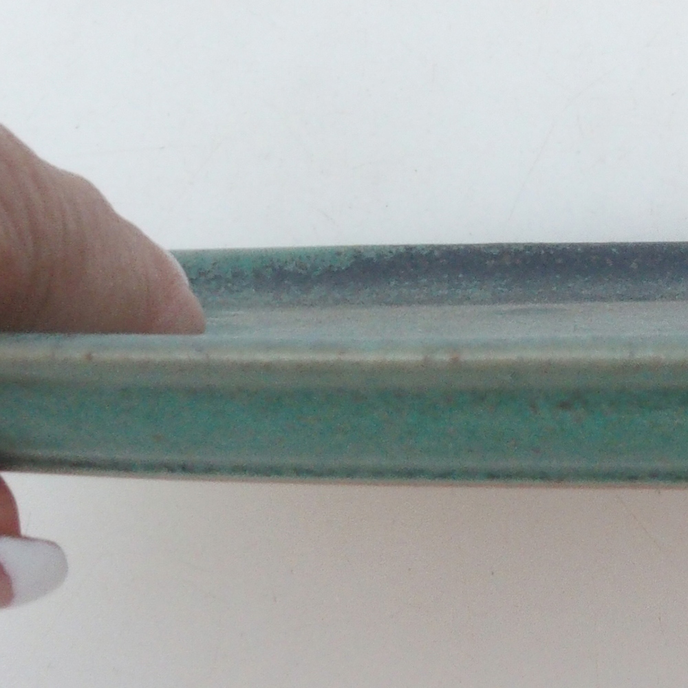 Ciotola in ceramica H15 -25 x 15 x 1 cm - verde