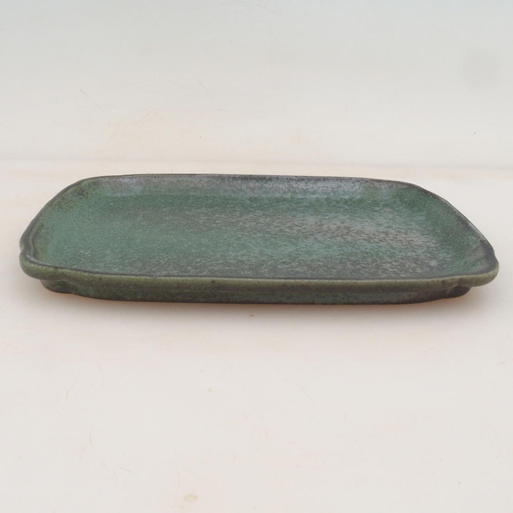 Ciotola in ceramica H50 - 18 x 13 x 1 cm - verde