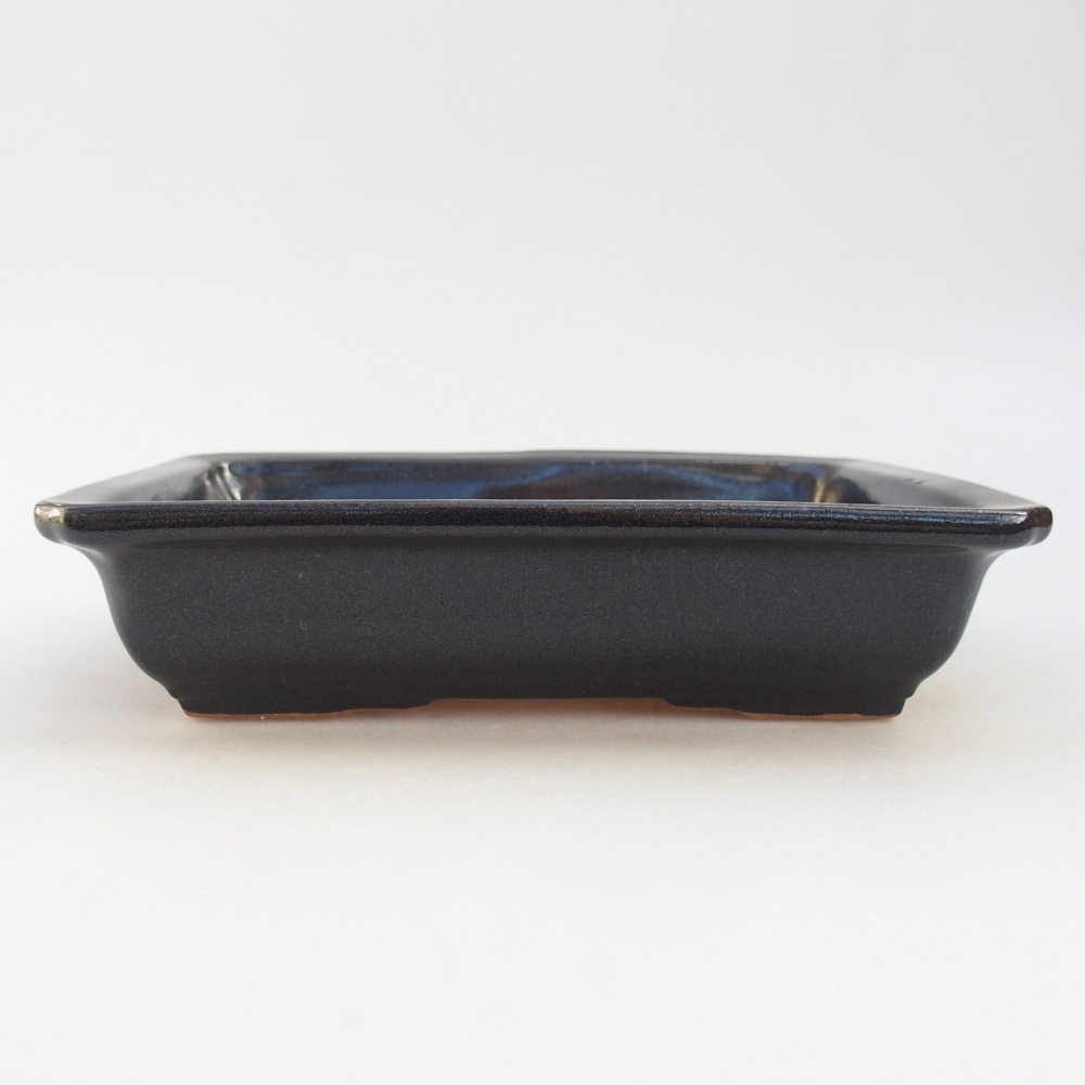 Ciotola bonsai in ceramica 26 x 26 x 8 cm, colore rosso